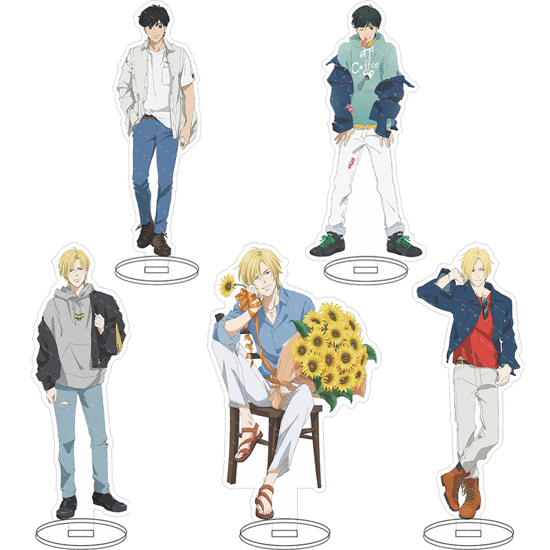 Free Anime Merchandise - 16CM 애니메이션 아크릴 피규어 바나나피쉬 애쉬