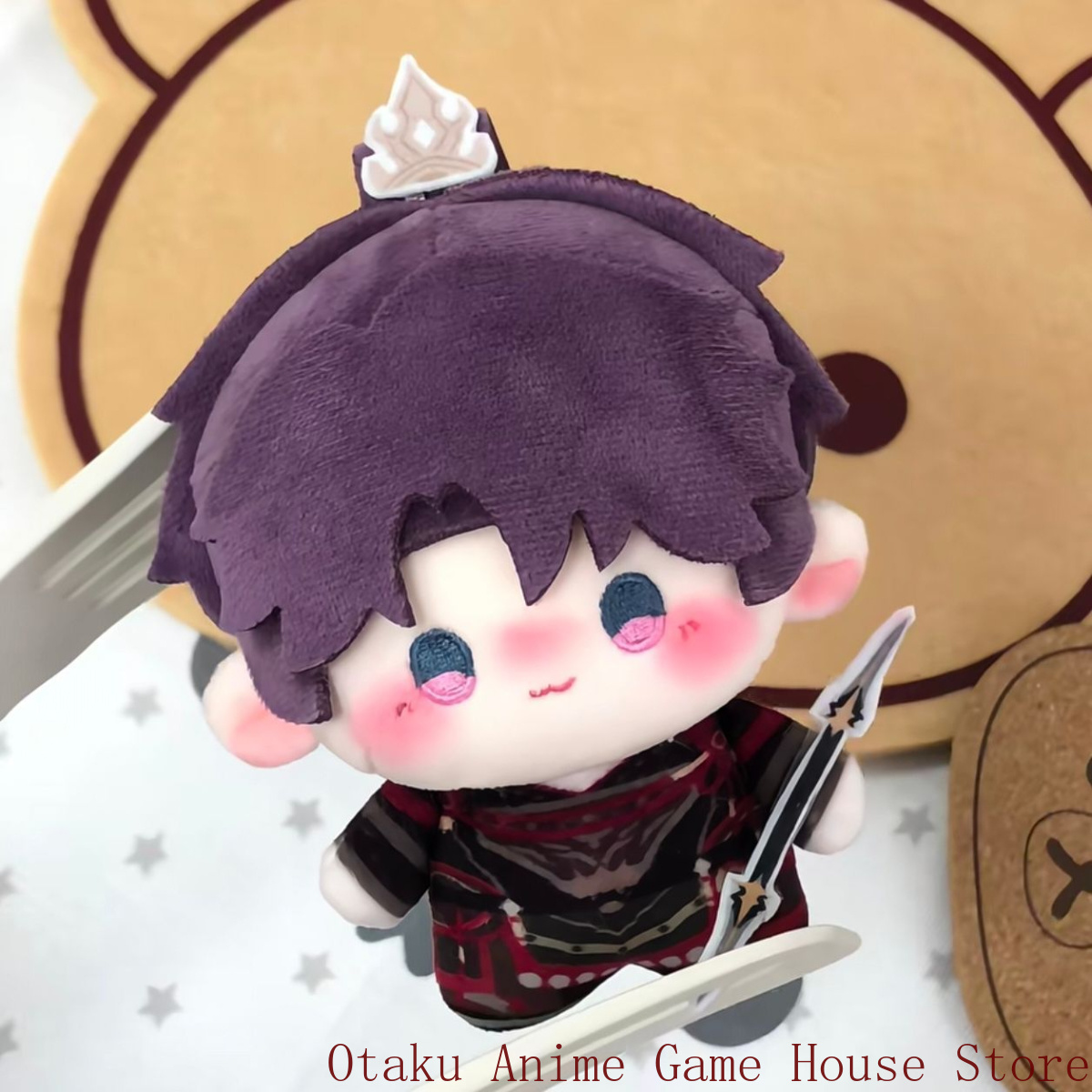 Plush Doll Anime - 10cm 러브 앤 딥스페이스 라파엘 귀여운