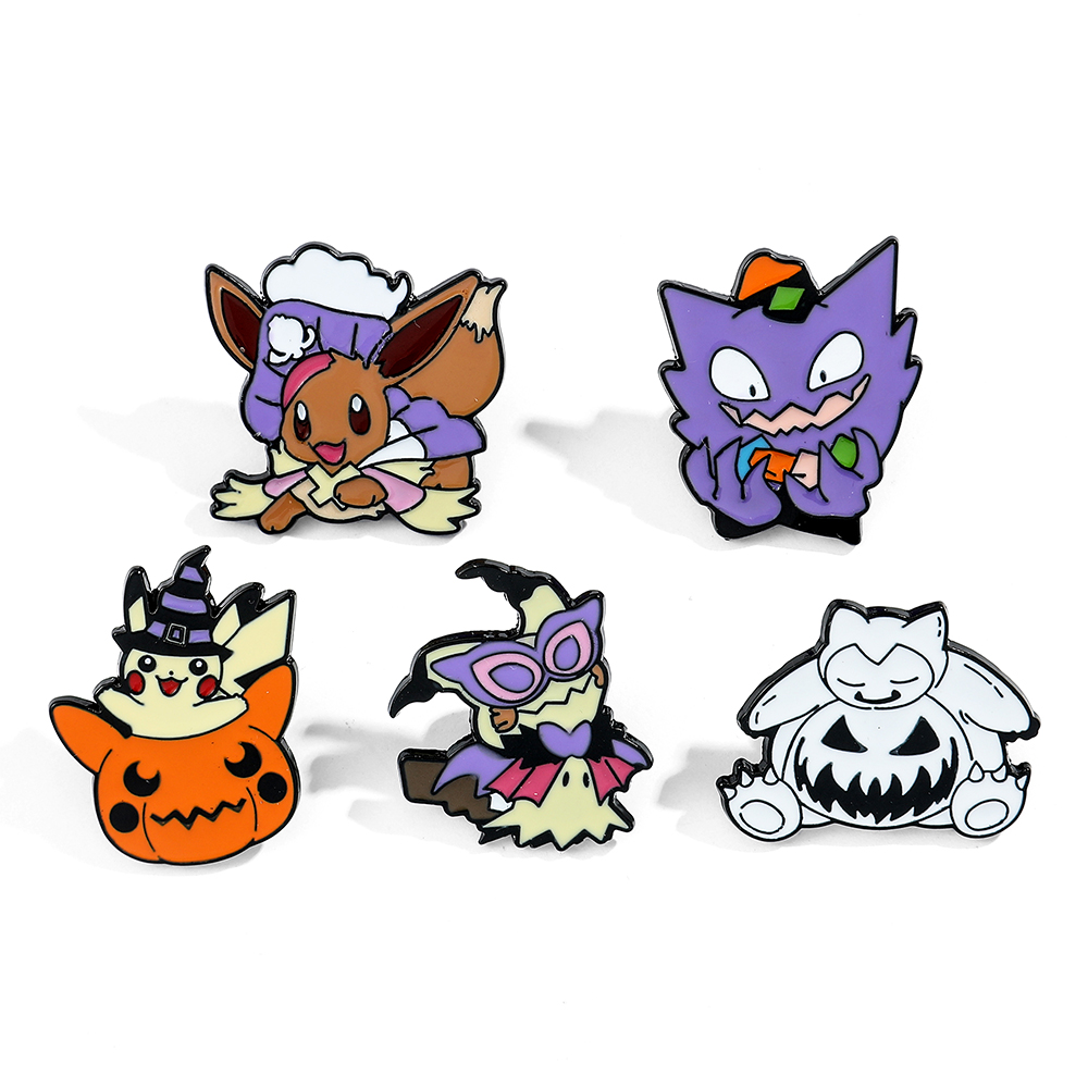 Pokemon Anime Merchandise - 애니메이션 브로치 재미있는 만화 캐릭터 스노락스