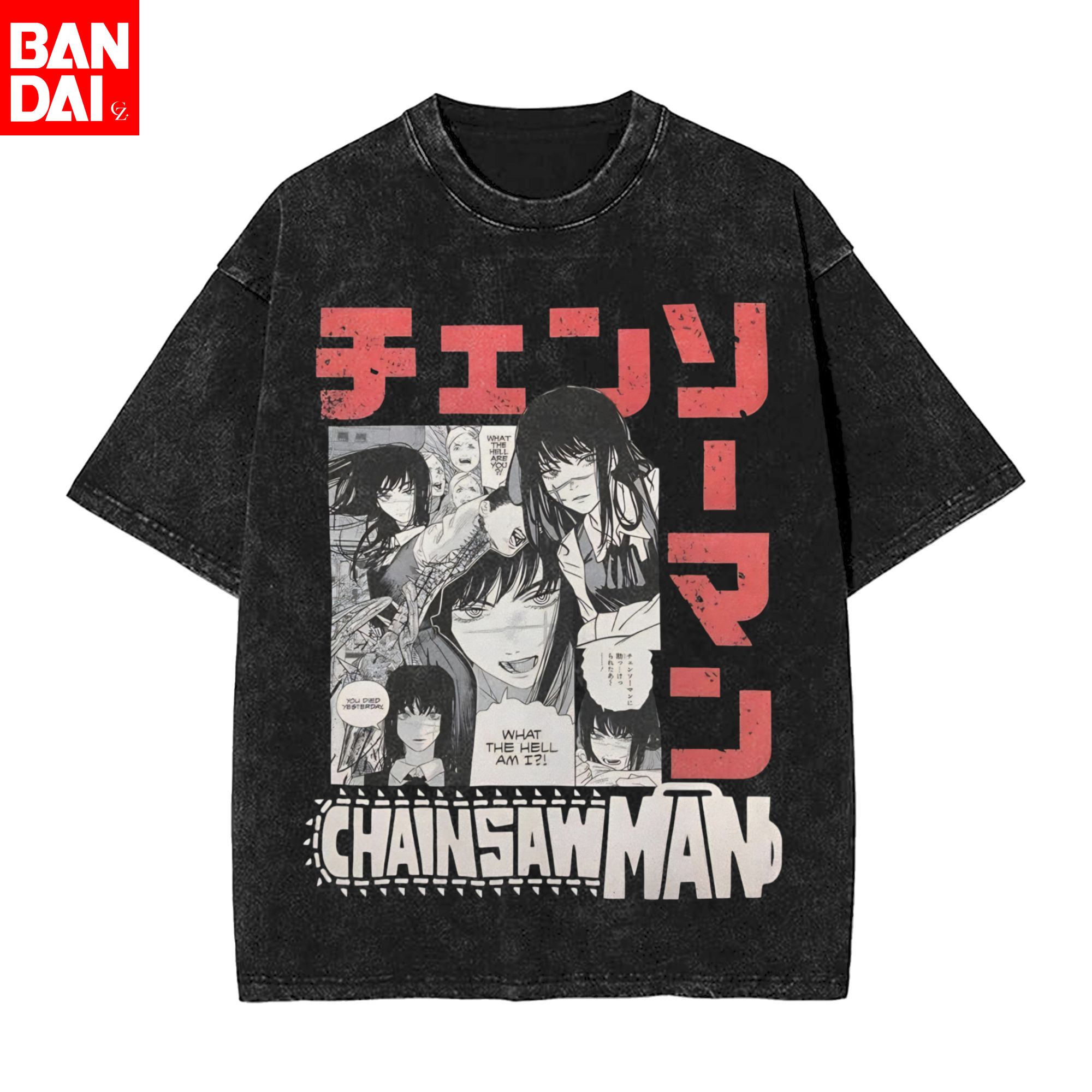 Anime Merchandise For Women - 애니메이션 체인소맨 요루 티셔츠 힙합 고딕