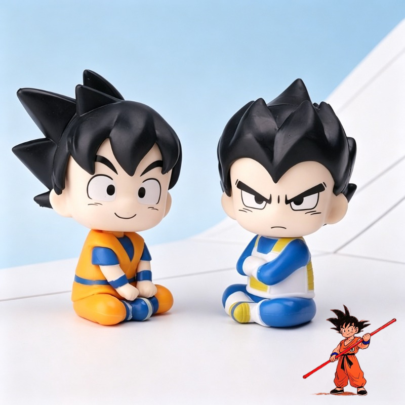 Anime Merchandise Figures - 드래곤볼 치비 손오공 베지터 만화 귀여운