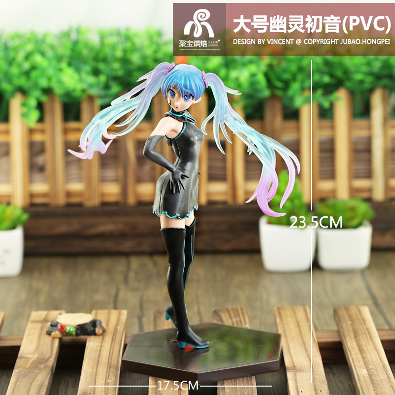 하츠네 미쿠 피규어 토끼 귀가 달린 애니메이션 인형 귀 - Anime Merchandise Figures 리뷰 및 가격