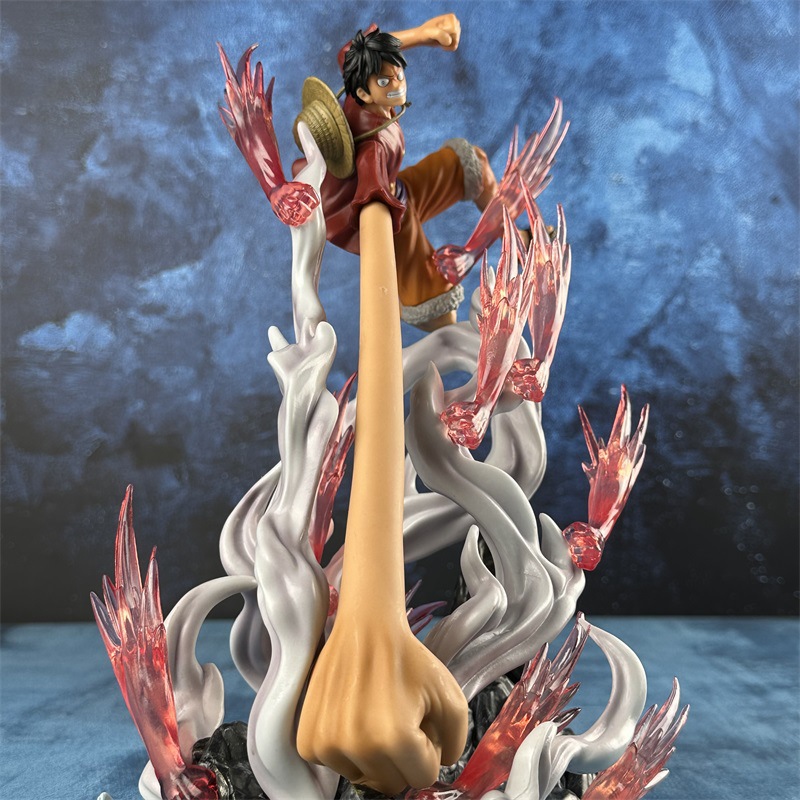 재고 있음 30cm 원피스 GK 롱암 개틀링 루피 피규 - Premium Anime Merchandise 리뷰 및 가격