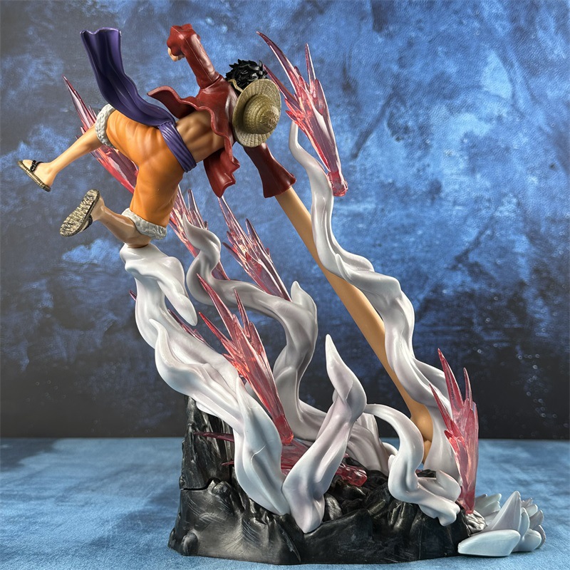 재고 있음 30cm 원피스 GK 롱암 개틀링 루피 피규 - Premium Anime Merchandise 리뷰 및 가격