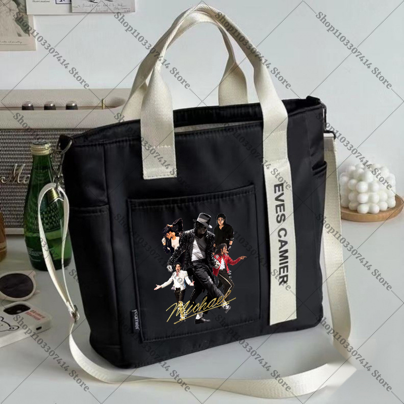 여성 패션 토트백 액세서리 킹 오브 팝 MJ 여성용 캐 - Anime Tote Bag 리뷰 및 가격