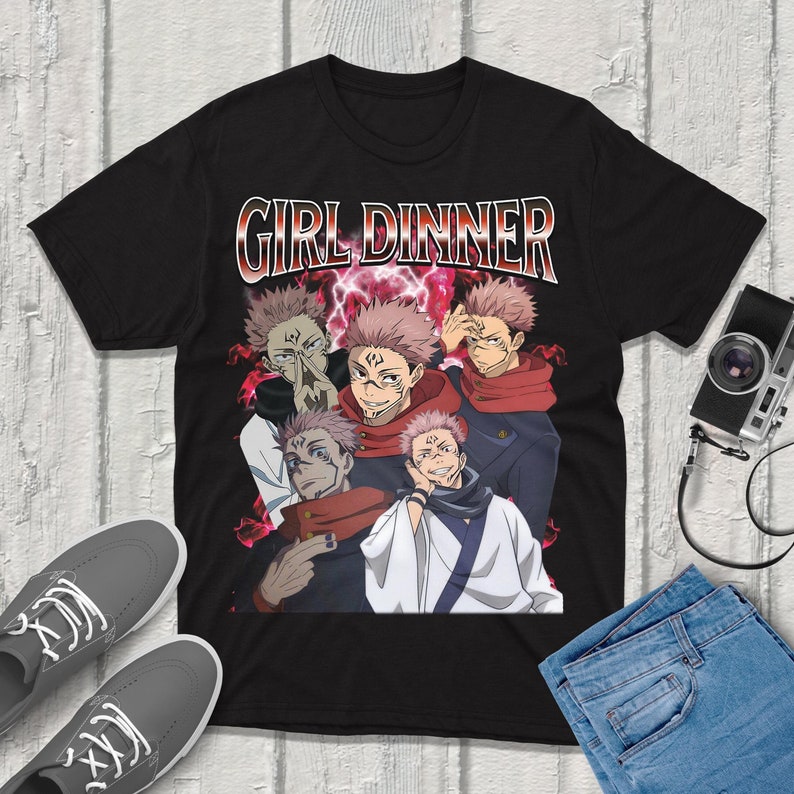Sukuna Jujutsu-Kaisen 티셔츠 stre - Premium Anime Merchandise 리뷰 및 가격