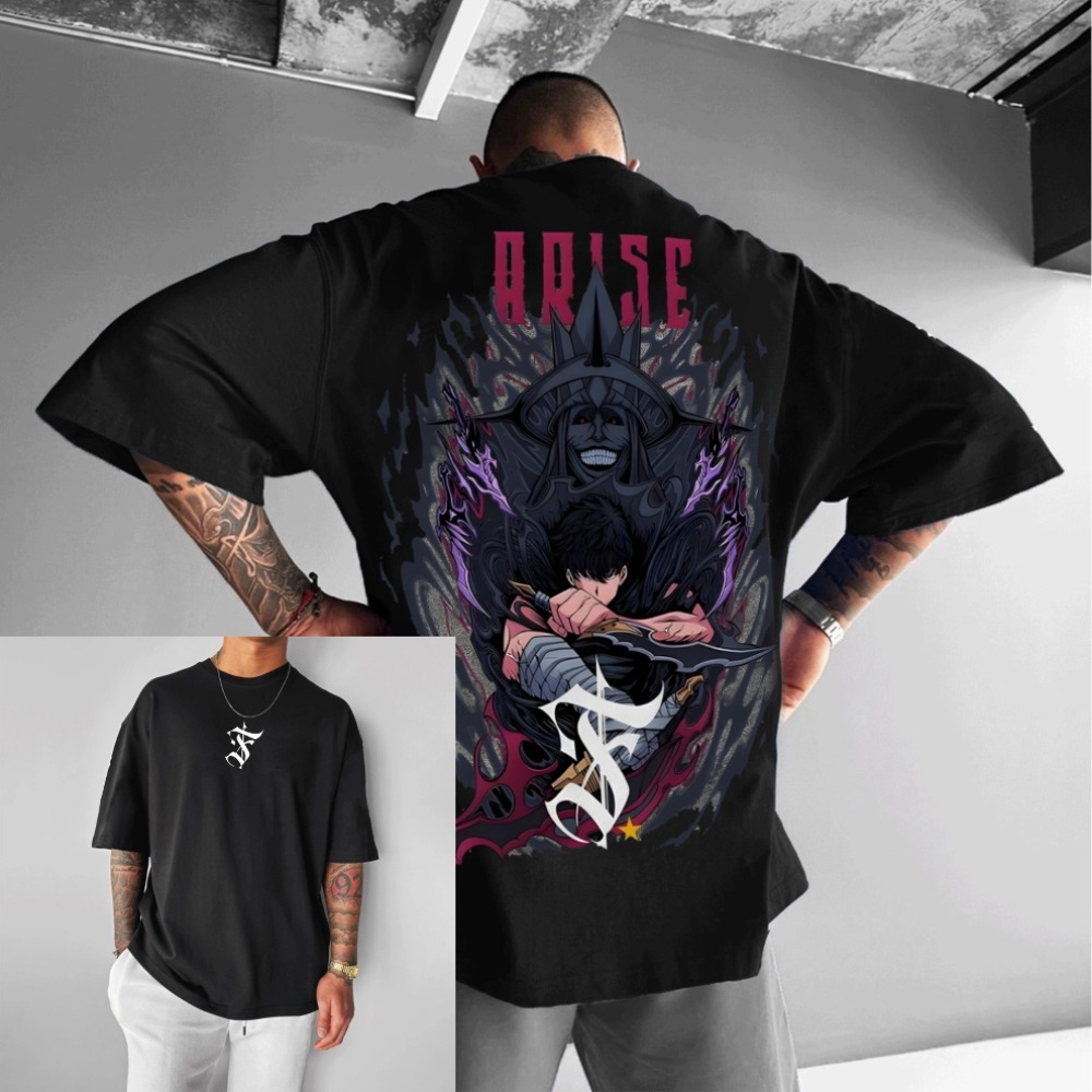 Anime Solo Leveling Arise 프린트  - Anime Merchandise For Women 리뷰 및 가격