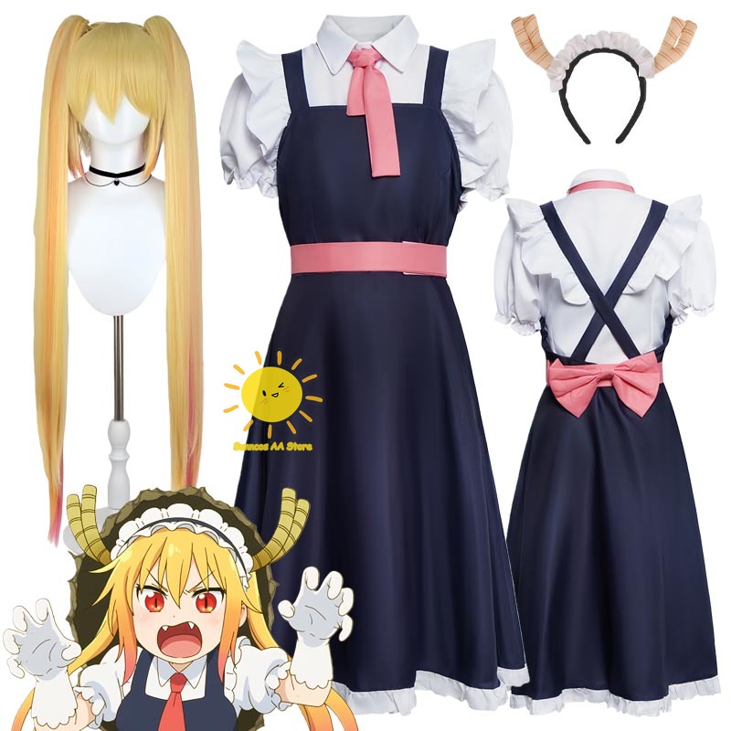 애니메이션 미스 코바야시의 드래곤 메이드 코스프레 토루 - Anime Merchandise For Women 리뷰 및 가격