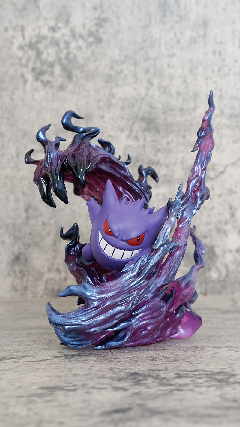 19cm 애니메이션 포켓몬 겐가 배틀 버전 PVC 액션 - Pokemon Anime Merchandise 리뷰 및 가격