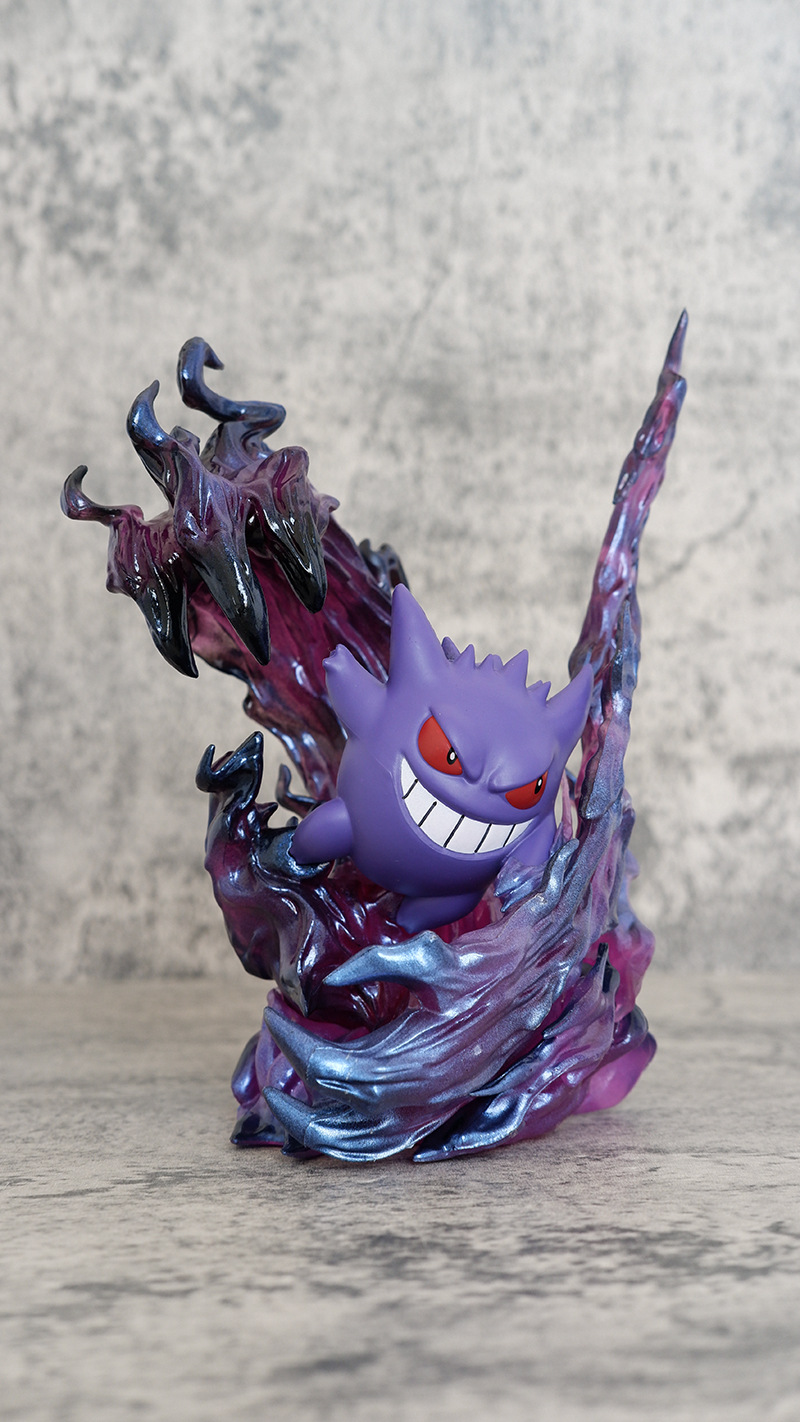 19cm 애니메이션 포켓몬 겐가 배틀 버전 PVC 액션 - Pokemon Anime Merchandise 리뷰 및 가격