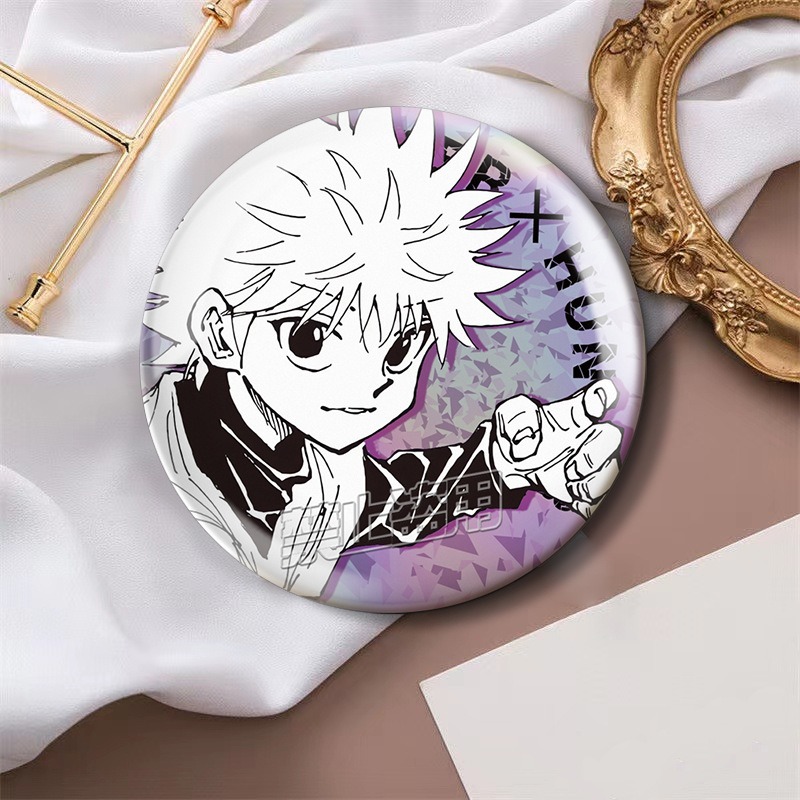 5Pcs HUNTER×HUNTER 만화 캐릭터 버튼 배 - Pin Button Badge 리뷰 및 가격