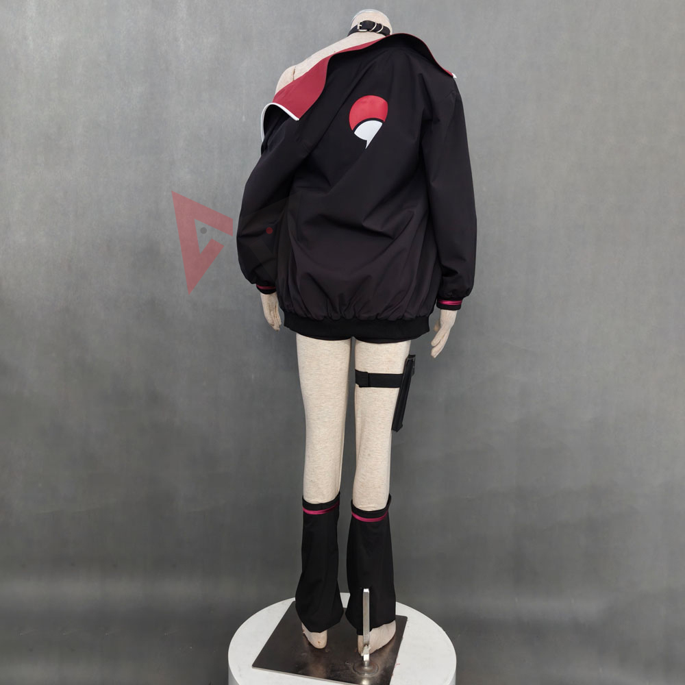새로운 닌자 보루토 우치한 사라단 코스프레 의상 셔츠  - Anime Merchandise For Women 리뷰 및 가격