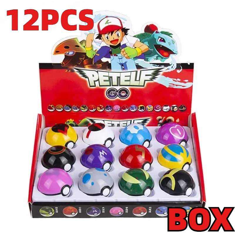 포켓몬 피규어 12개/세트 포켓볼 포켓볼 액션 피규어  - Pokemon Anime Merchandise 리뷰 및 가격