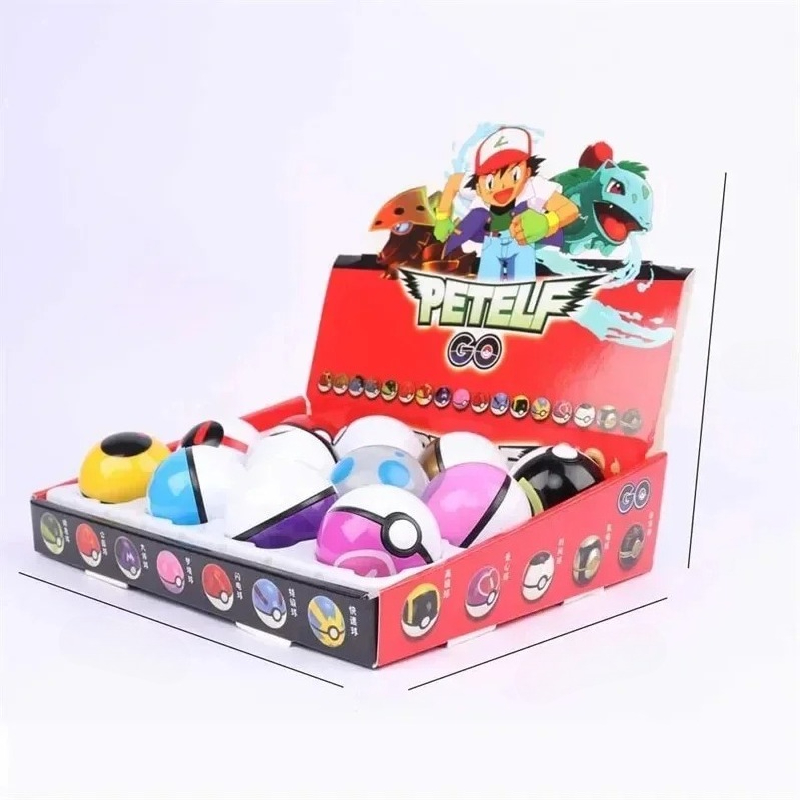 포켓몬 피규어 12개/세트 포켓볼 포켓볼 액션 피규어  - Pokemon Anime Merchandise 리뷰 및 가격