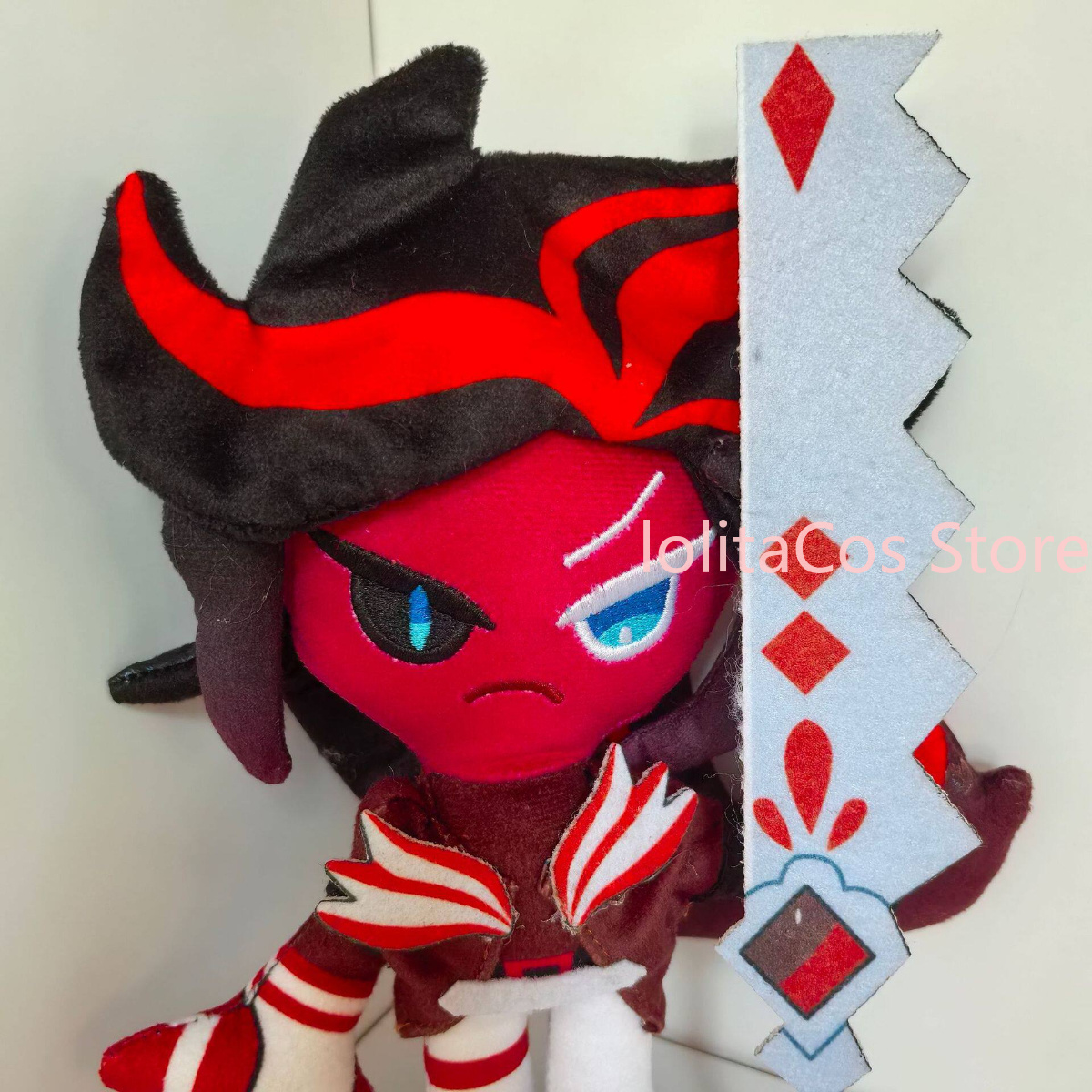 25cm 쿠키런: 킹덤 레드벨벳 쿠키 홀리베리 쿠키 카 - Plush Doll Anime 리뷰 및 가격