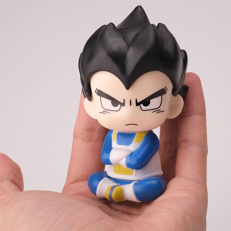 드래곤볼 치비 손오공 베지터 만화 귀여운 앉아있는 피규 - Anime Merchandise Figures 리뷰 및 가격