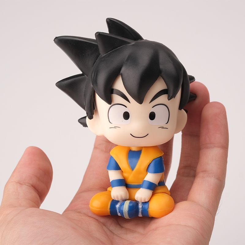드래곤볼 치비 손오공 베지터 만화 귀여운 앉아있는 피규 - Anime Merchandise Figures 리뷰 및 가격
