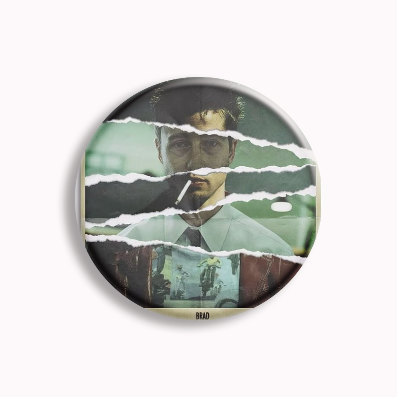 레트로 클래식 영화 파이트 클럽 비누 단추 핀 빈티지  - Pin Button Badge 리뷰 및 가격