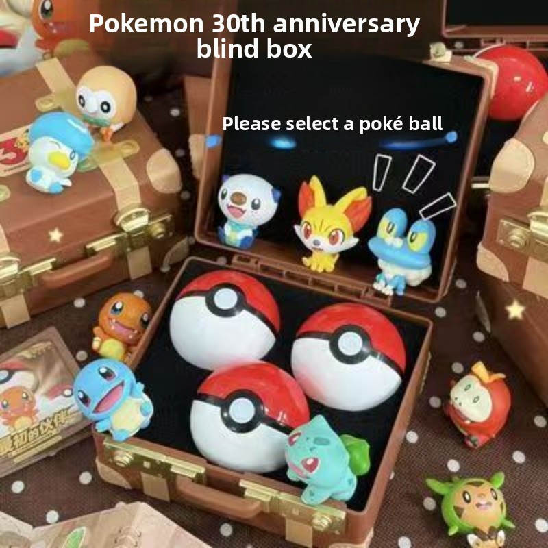 박스 포켓몬 퍼스트 파트너즈 블라인드 박스 3개 스타터 - Pokemon Anime Merchandise 리뷰 및 가격