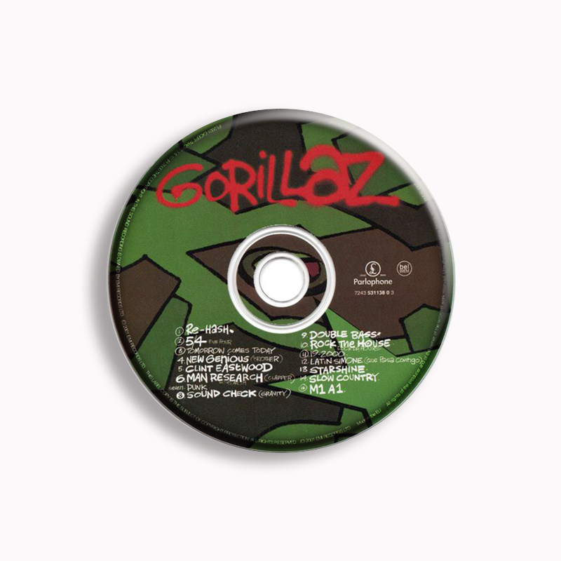 Gorillaz 록 밴드 애니메이션 소프트 버튼 핀 크 - Pin Button Badge 리뷰 및 가격